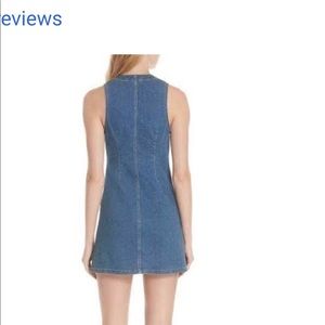 Free people blue jean dress
